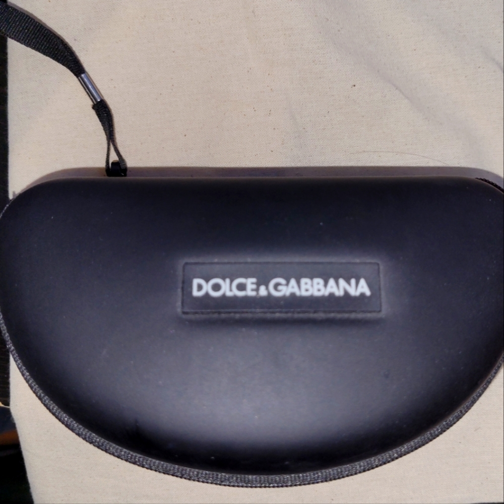 Dolce & Gabbana Zip Sunglass Case